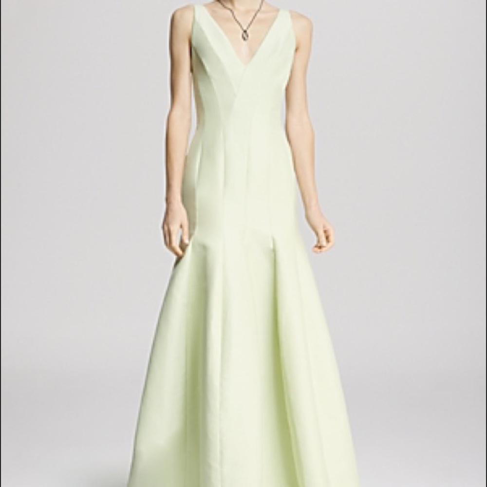 NWT Green Halston Gown